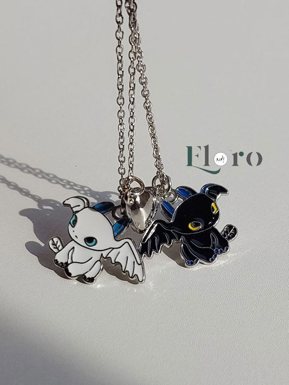 عکس گردنبند ست مگنتی اژدها بی دندون