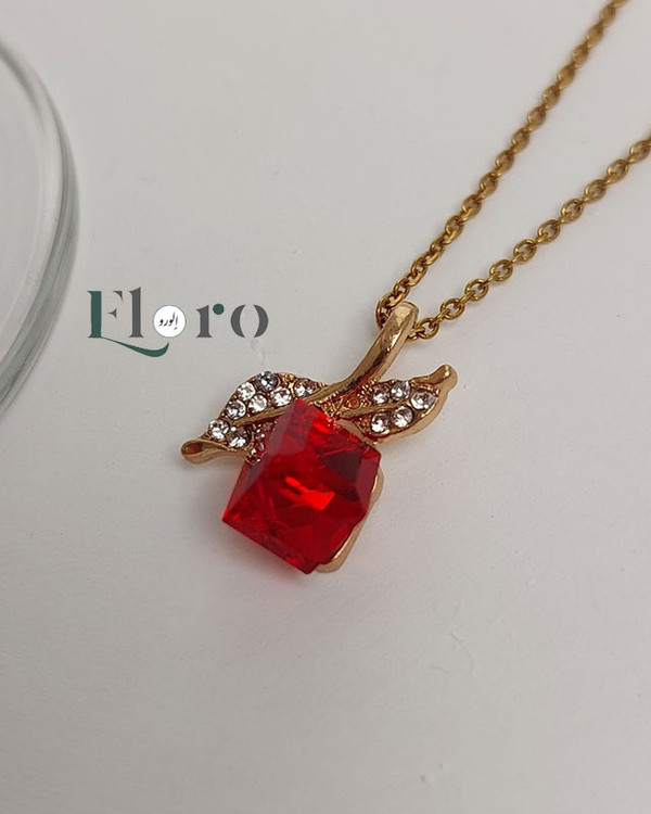 تصویر گردنبند دخترانه سوارسکی