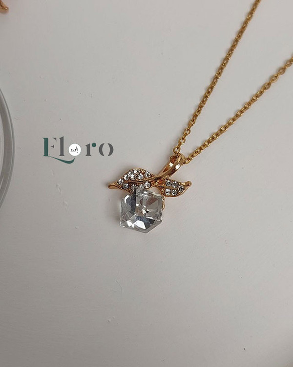 تصویر گردنبند دخترانه سوارسکی